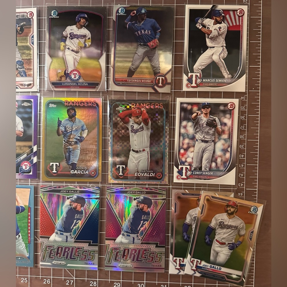 Texas Rangers Baseball Card Collection 🔥 - Picture 3 of 3